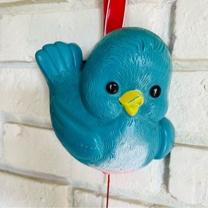 1968 Vintage Fisher Price Bluebird Music Box Crib Toy Children's Prayer